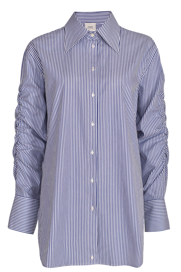 Husk Luca shirt - Blue white