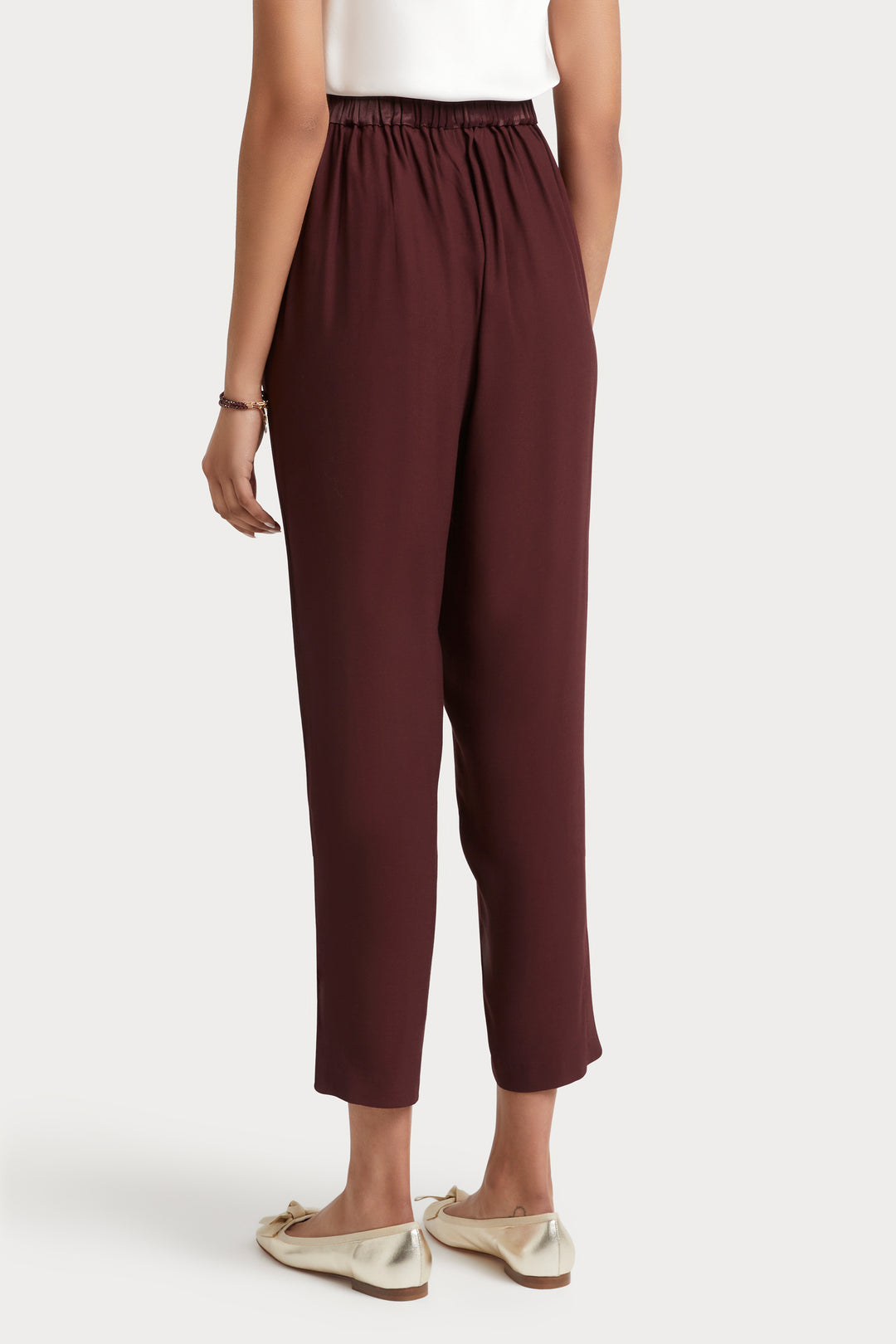 Husk Karolina pant - Burgundy