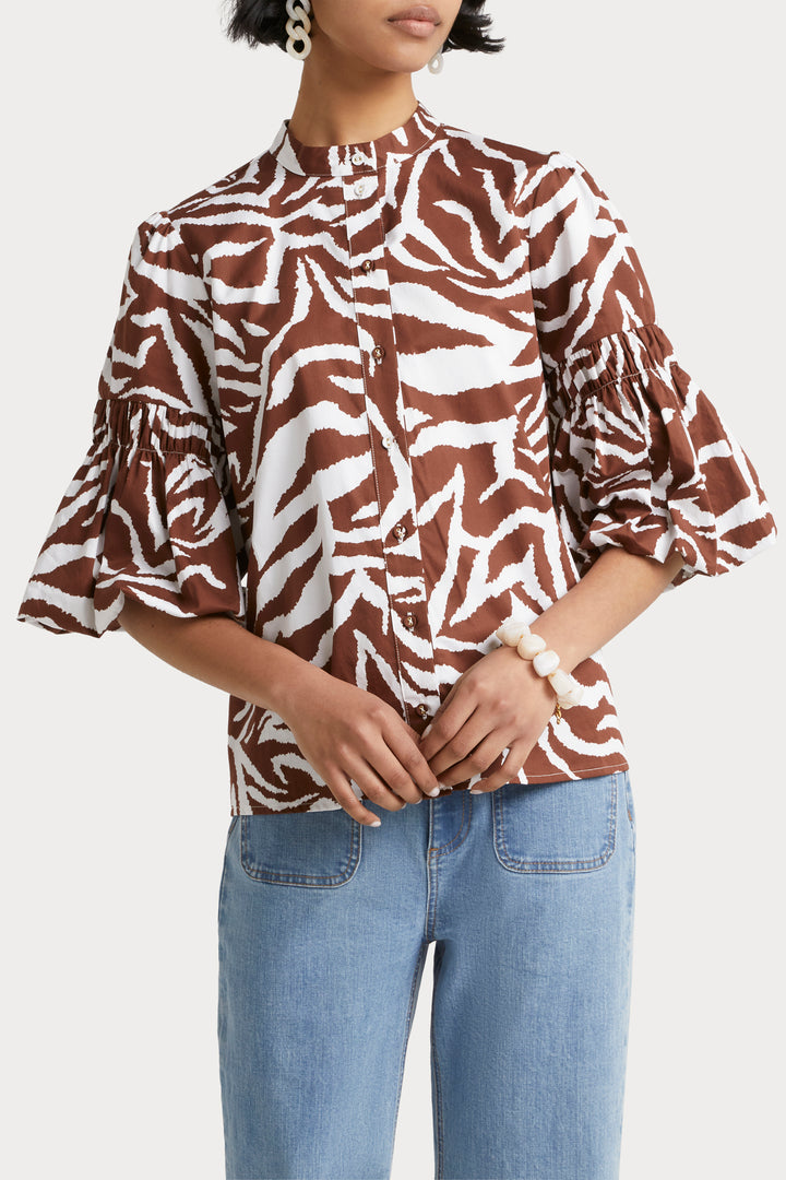 Husk Eleanor top - Print