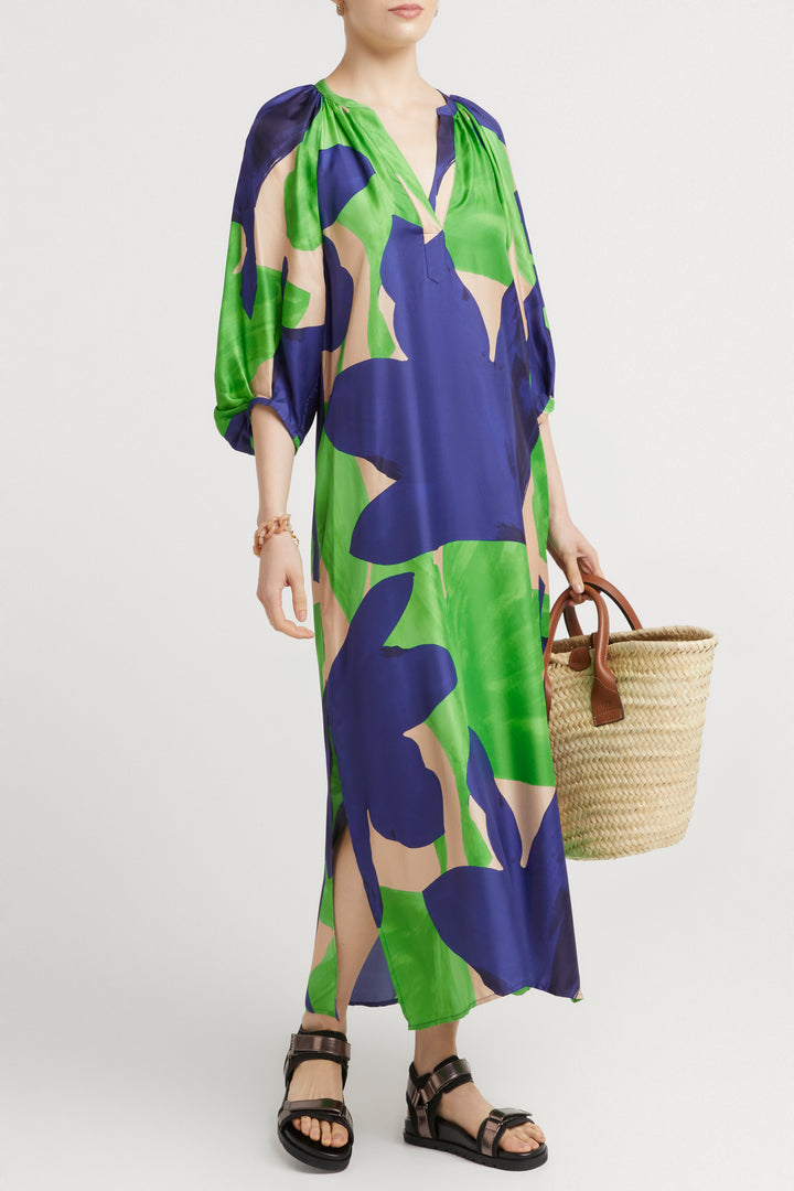 Husk Adela kaftan - Print