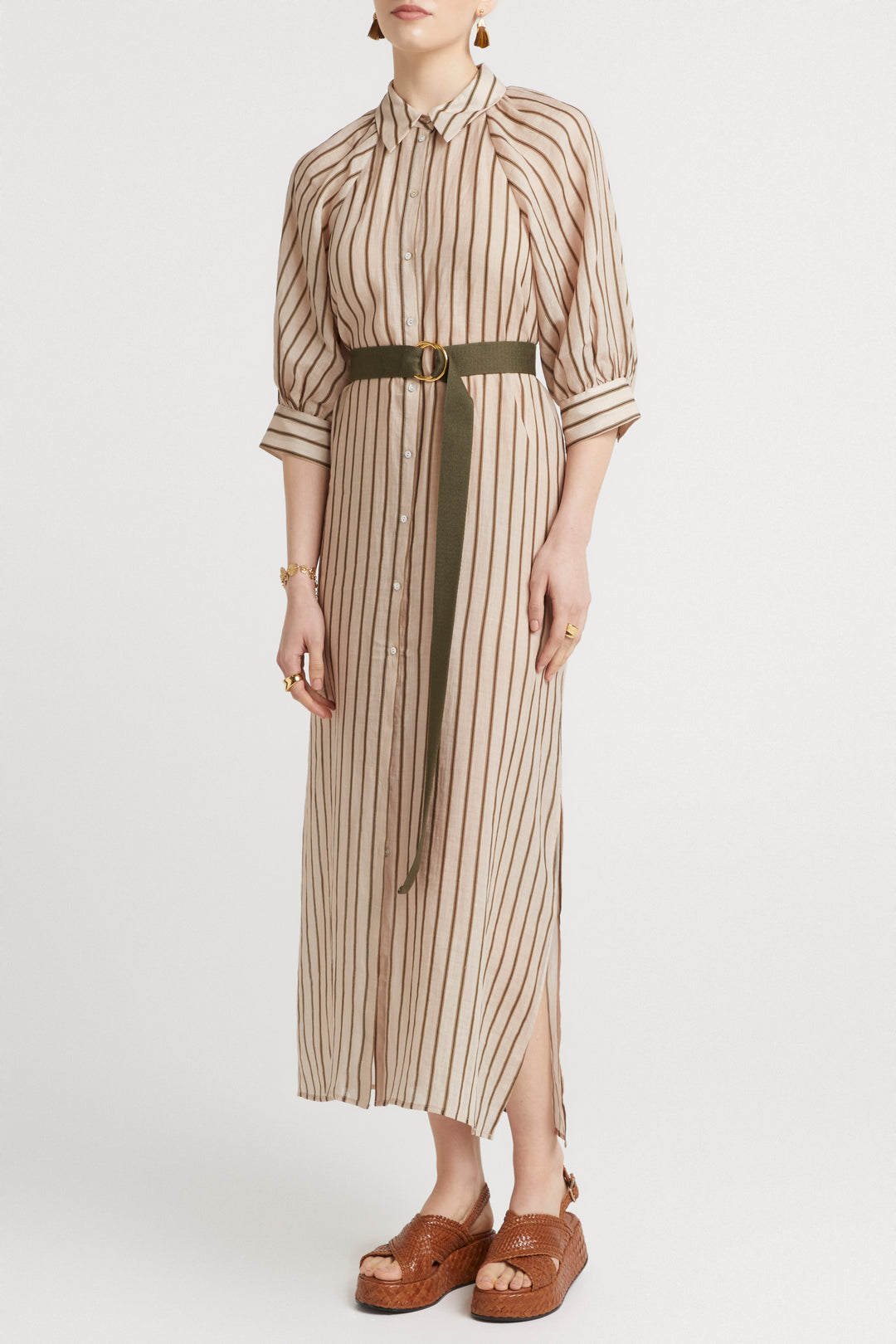 Husk Aimee dress - Stripe