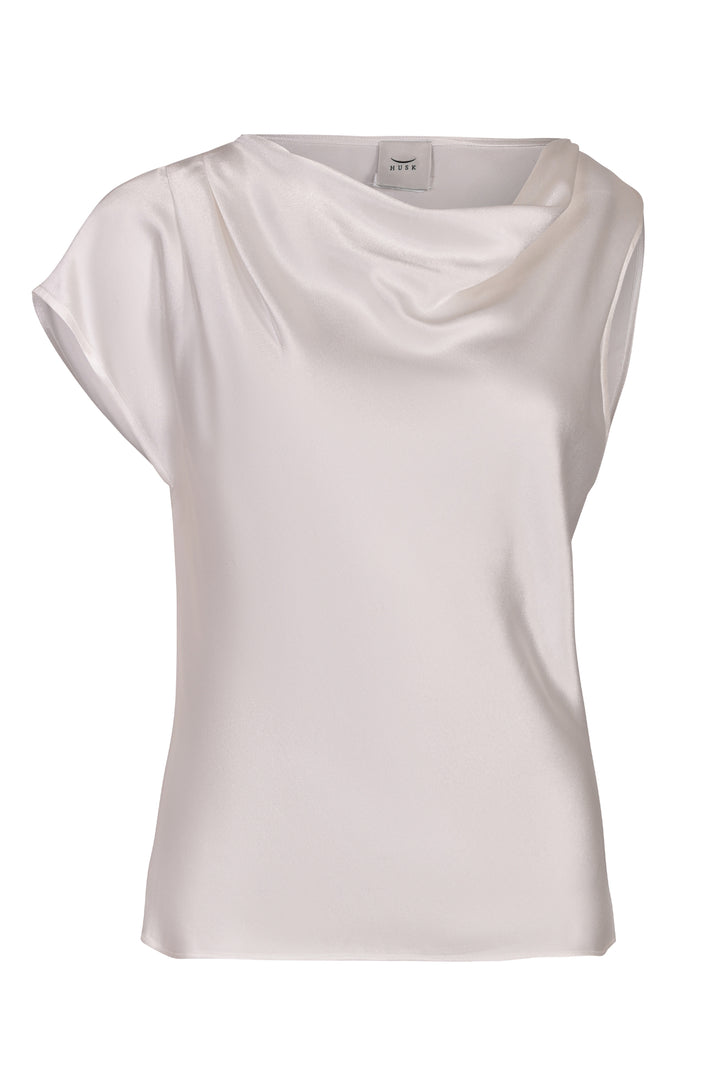 Husk Emilie top - Oyster