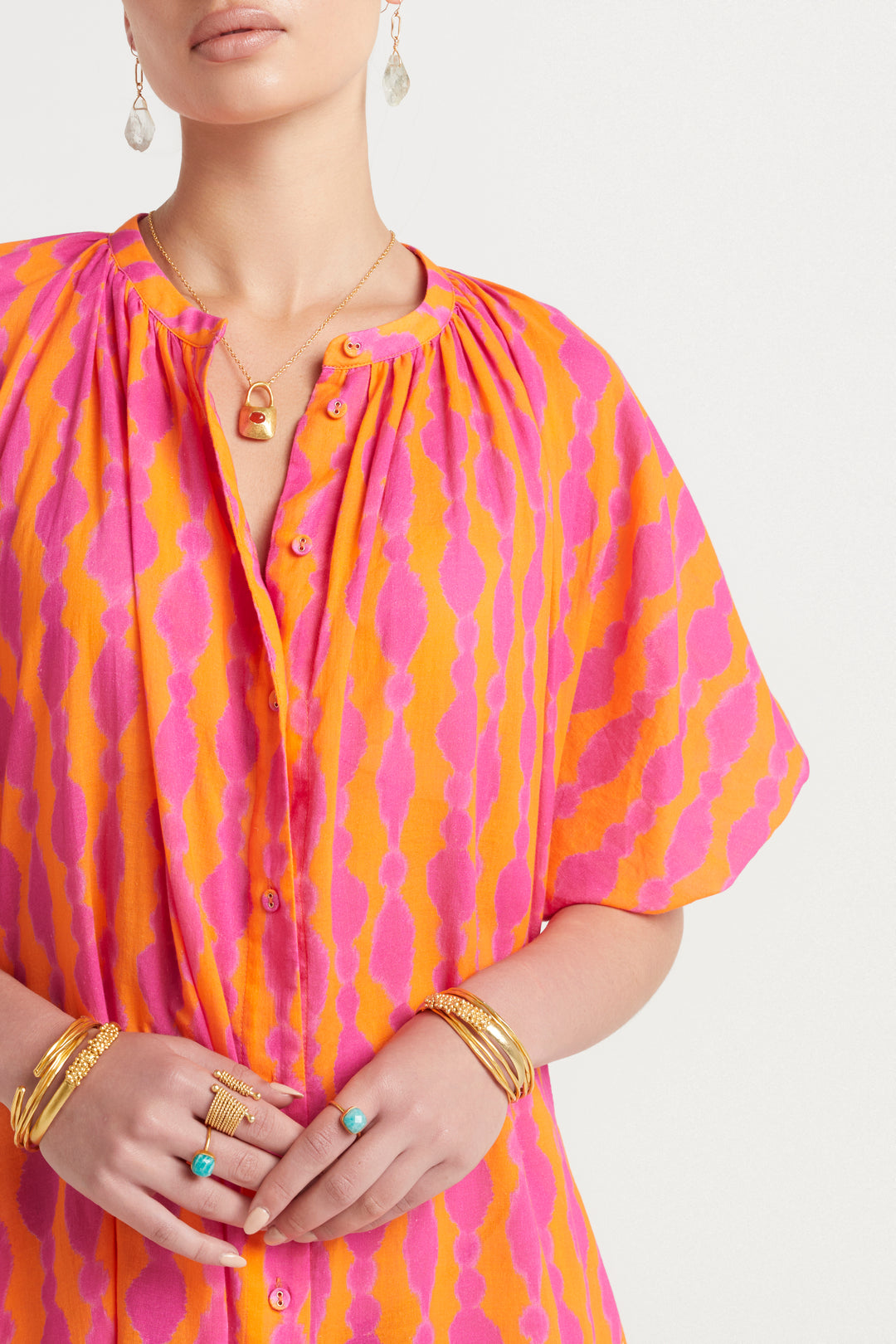 Husk Clio Kaftan - Print