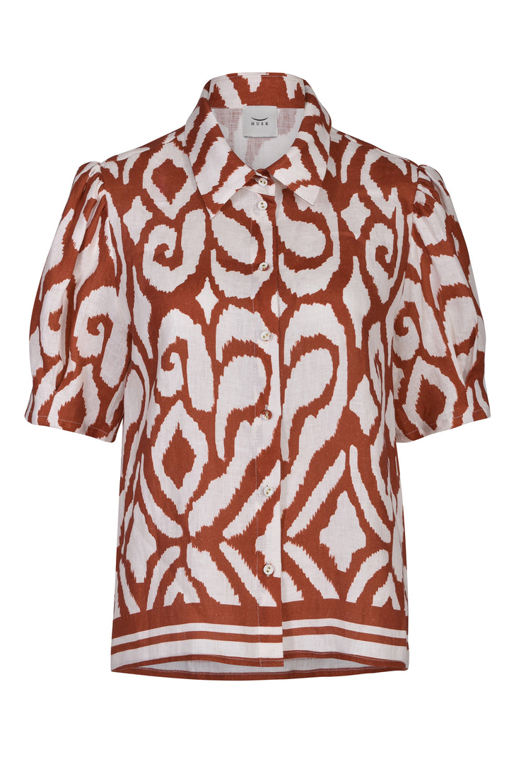 Husk Jade top - Print