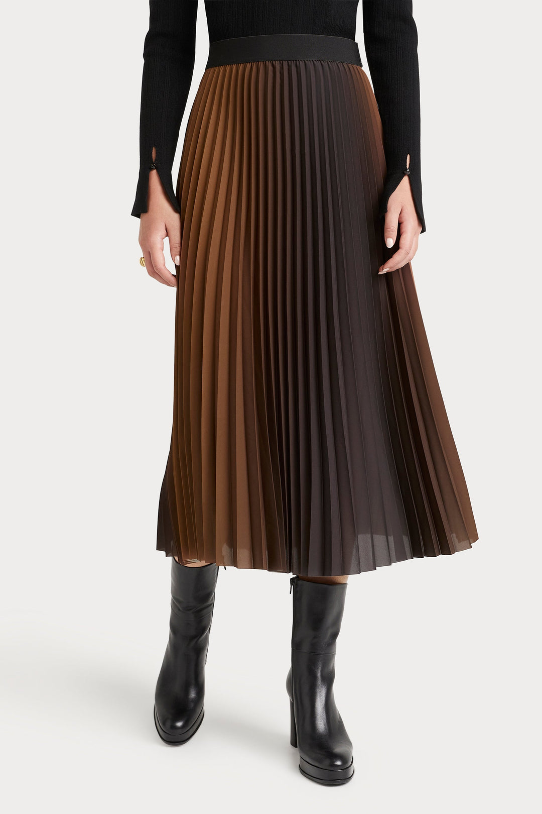 Husk TOVE SKIRT O - Ombre