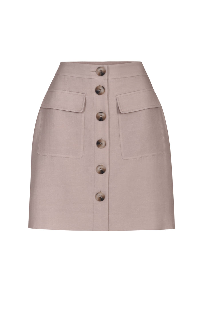 Husk Aimee skirt - Stone