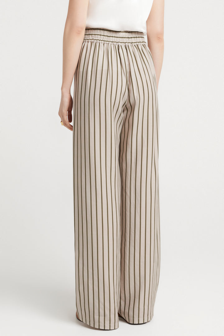 Husk Lea pant - Stripe