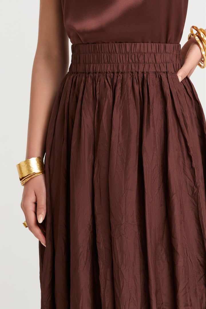 Husk Hydra skirt - Chestnut