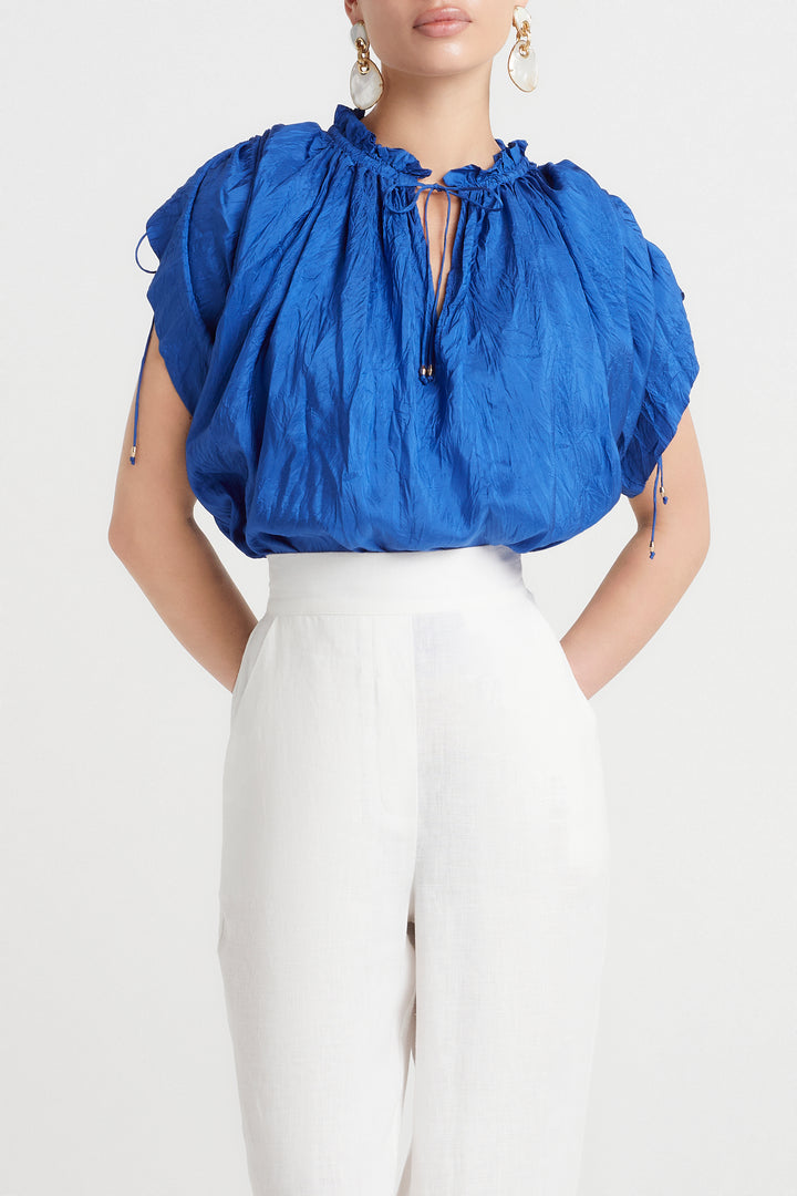 Husk Delphi top - Cobalt