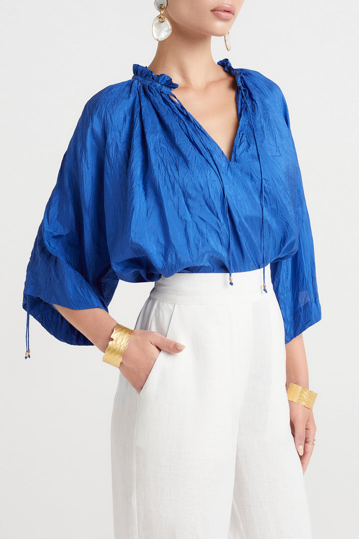 Husk Delphi top - Cobalt