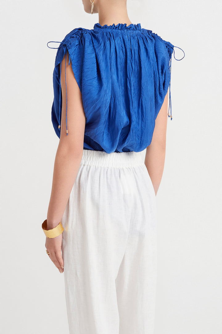 Husk Delphi top - Cobalt