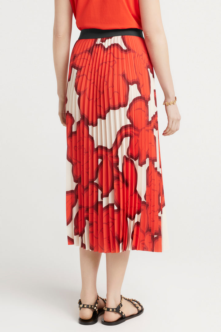 Husk Pleat Skirt Pr - Print