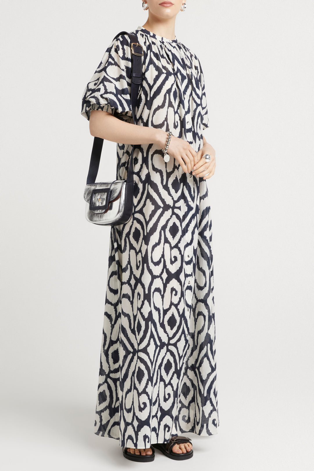 Husk Jade kaftan - Print