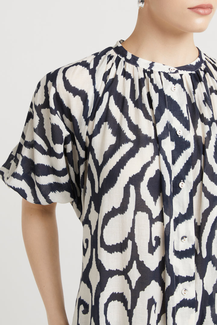 Husk Jade kaftan - Print