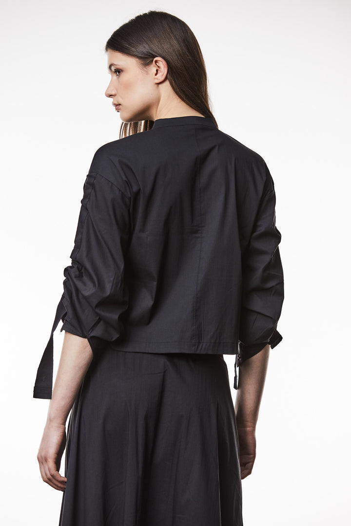 Thom Krom Rouched Shirt - Black