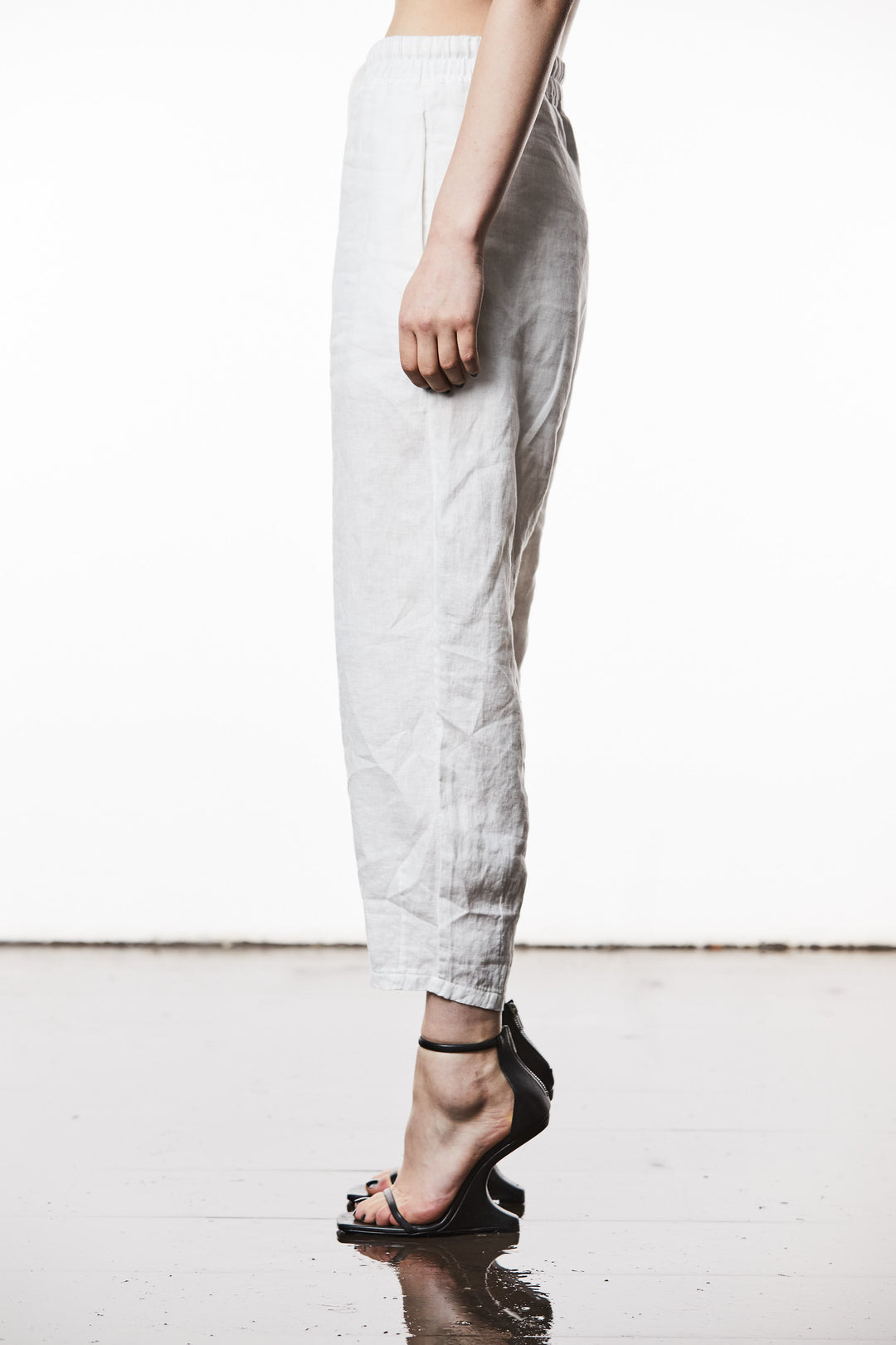 Thom Krom Linen Pant - White