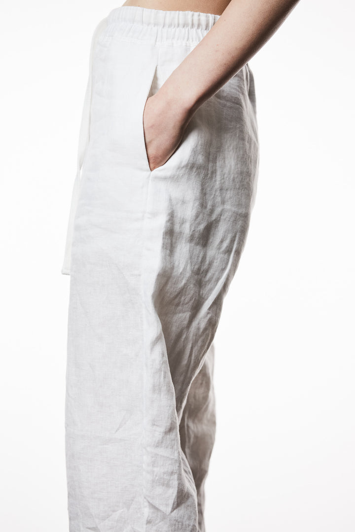 Thom Krom Linen Pant - White