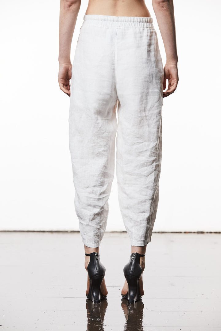 Thom Krom Linen Pant - White