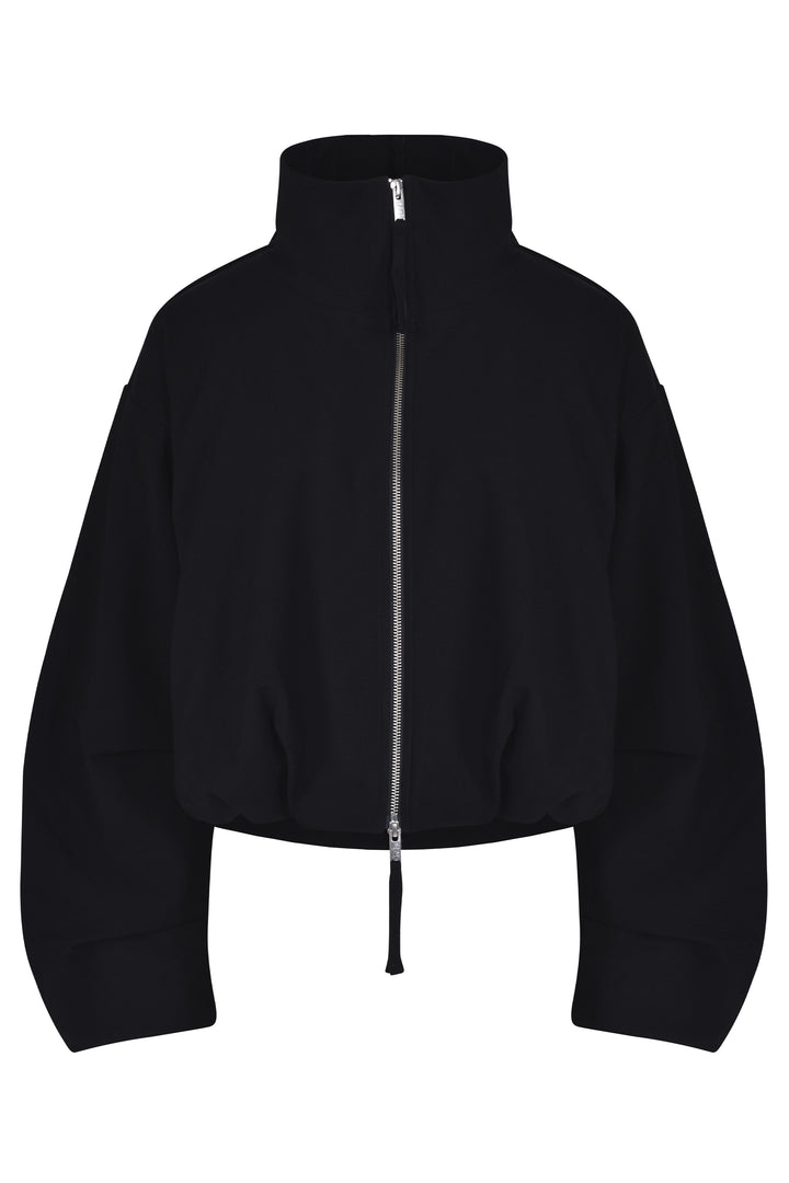 Thom Krom High Neck Bomber - Black