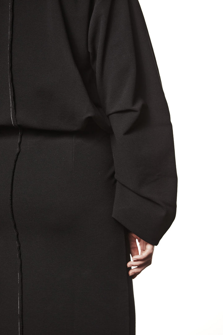 Thom Krom High Neck Bomber - Black