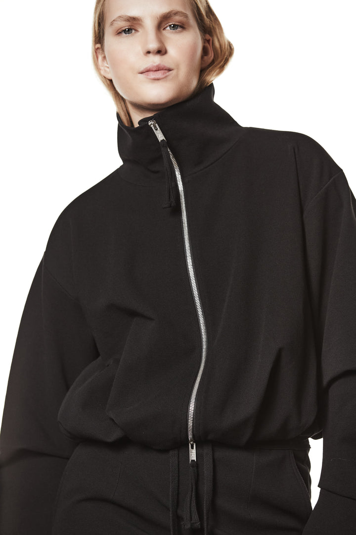 Thom Krom High Neck Bomber - Black