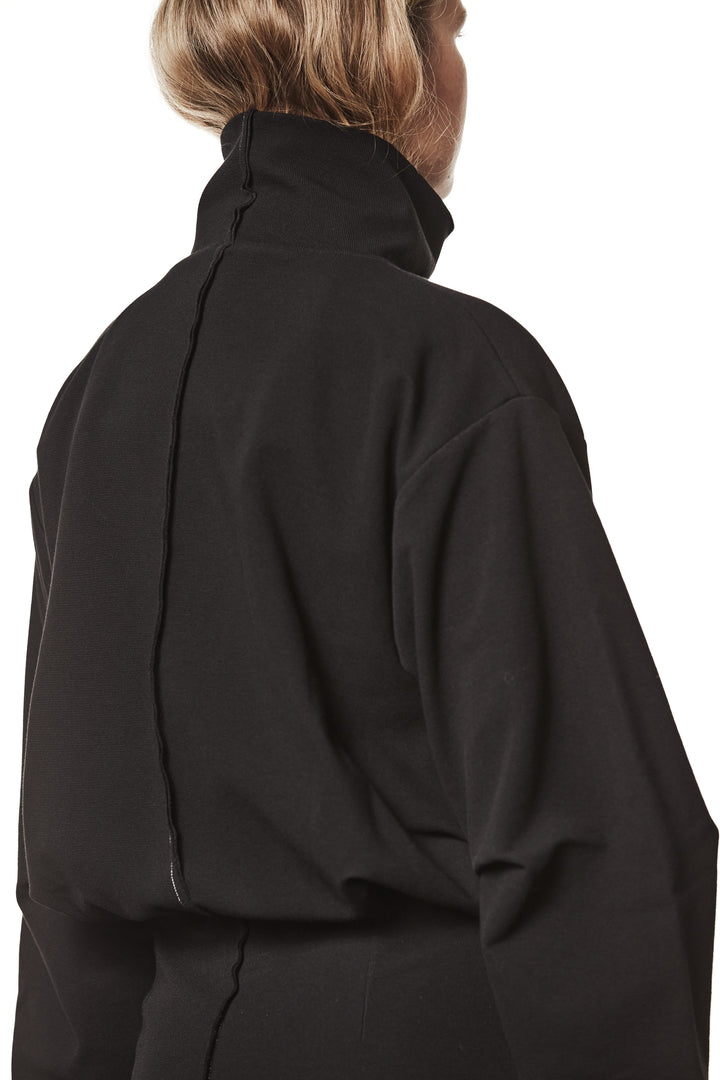 Thom Krom High Neck Bomber - Black