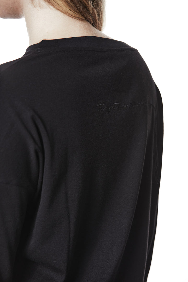 Thom Krom Logo Longsleeve - Black