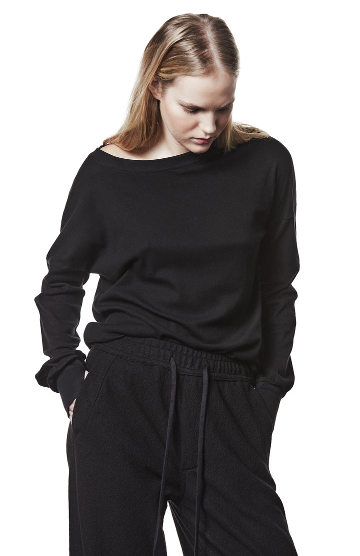 Thom Krom Logo Longsleeve - Black