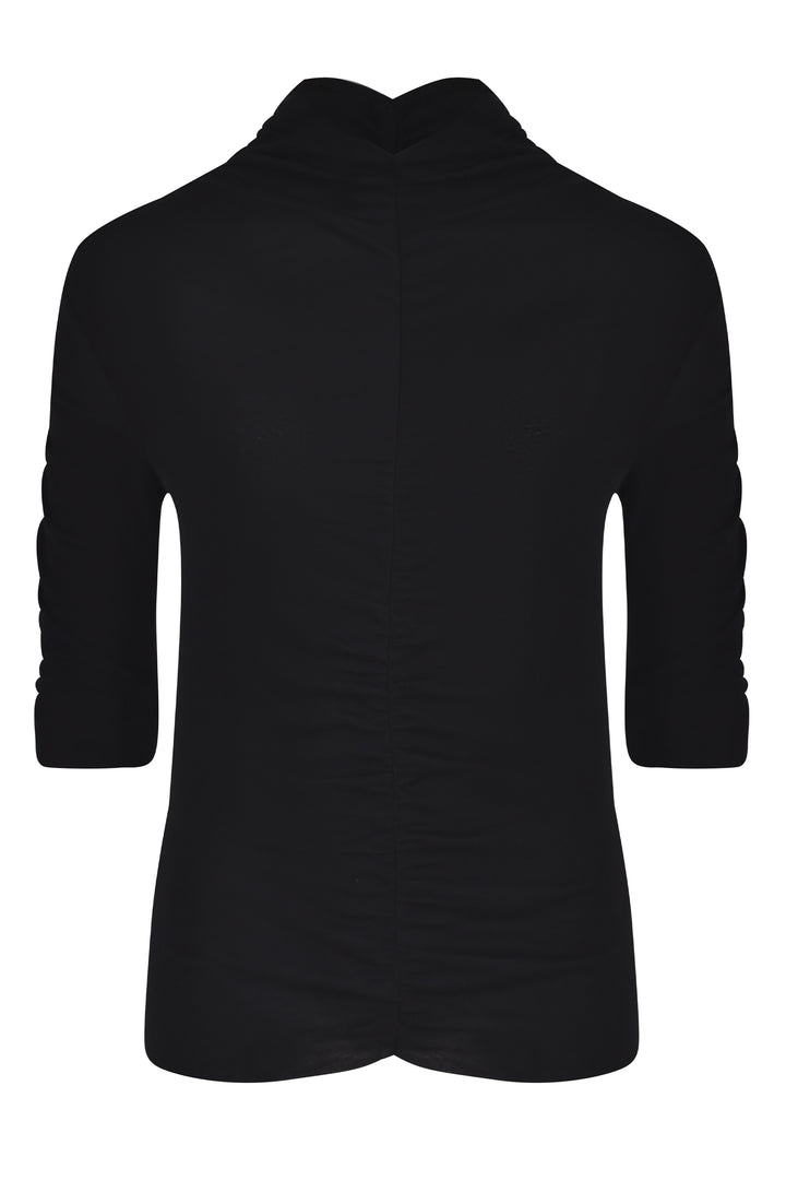 Thom Krom Ruched Top - Black
