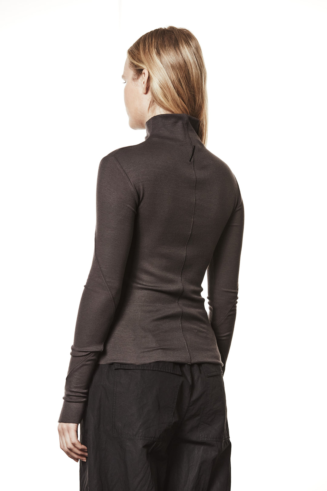 Thom Krom Seam Longlseeve - Chocolate