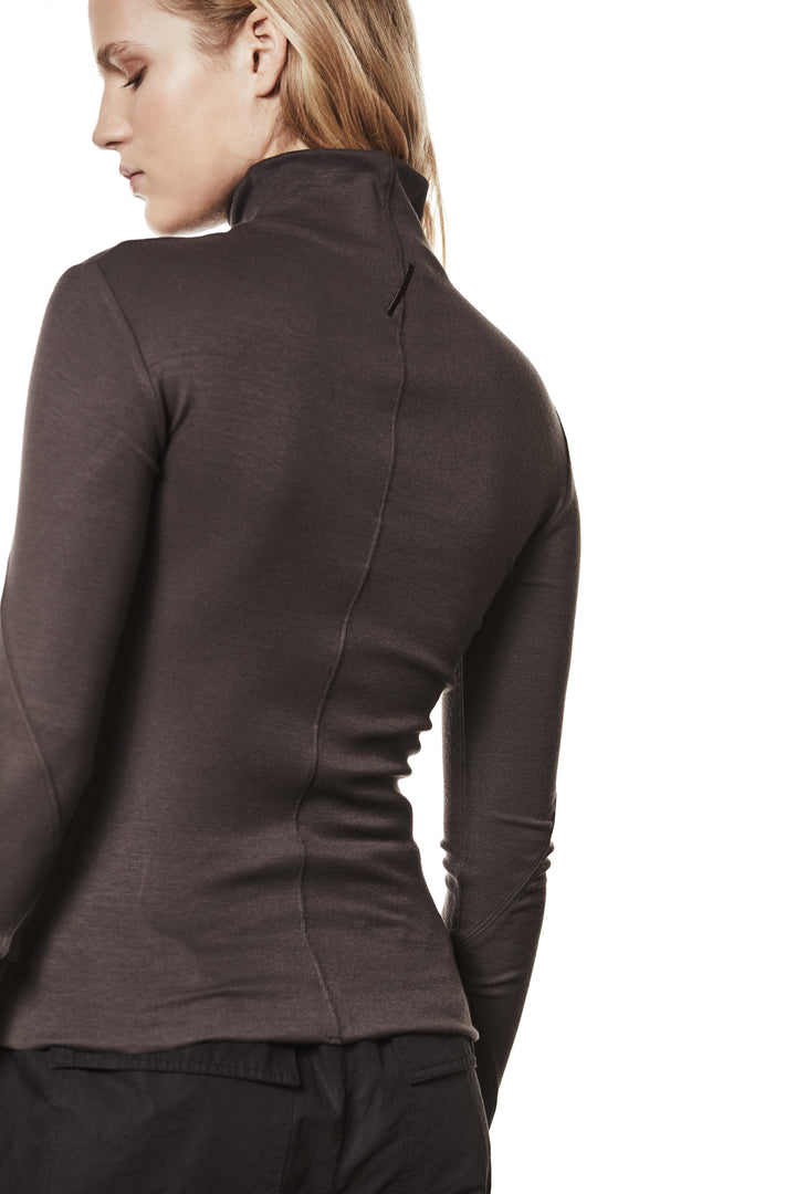 Thom Krom Seam Longlseeve - Chocolate