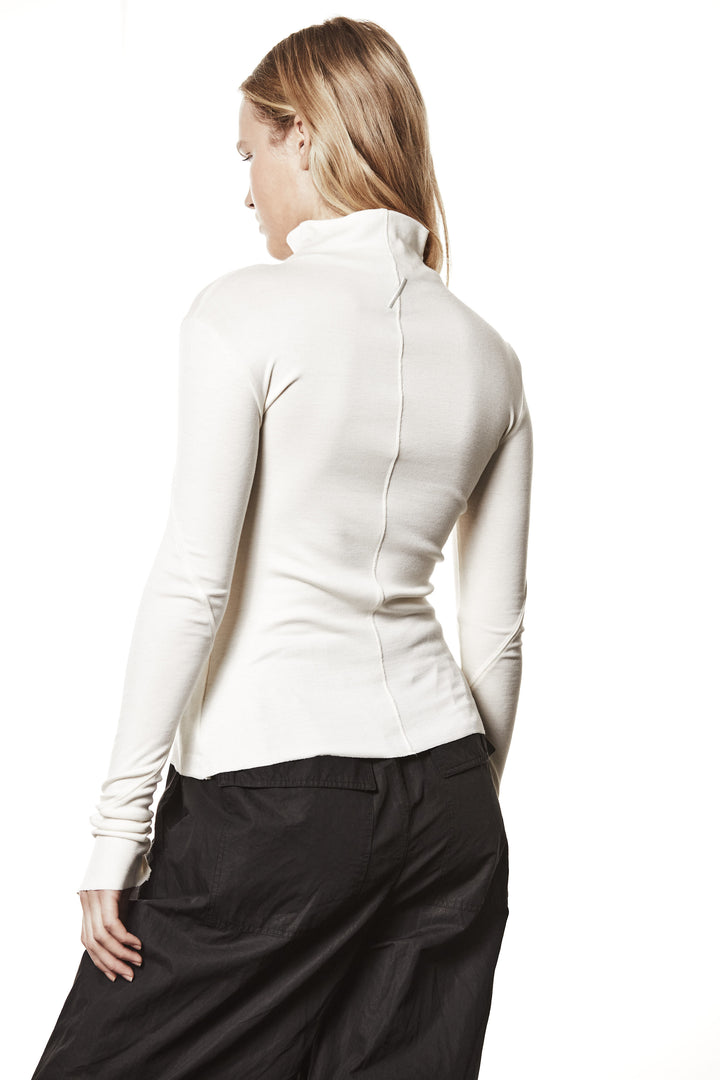 Thom Krom Seam Longlseeve - White