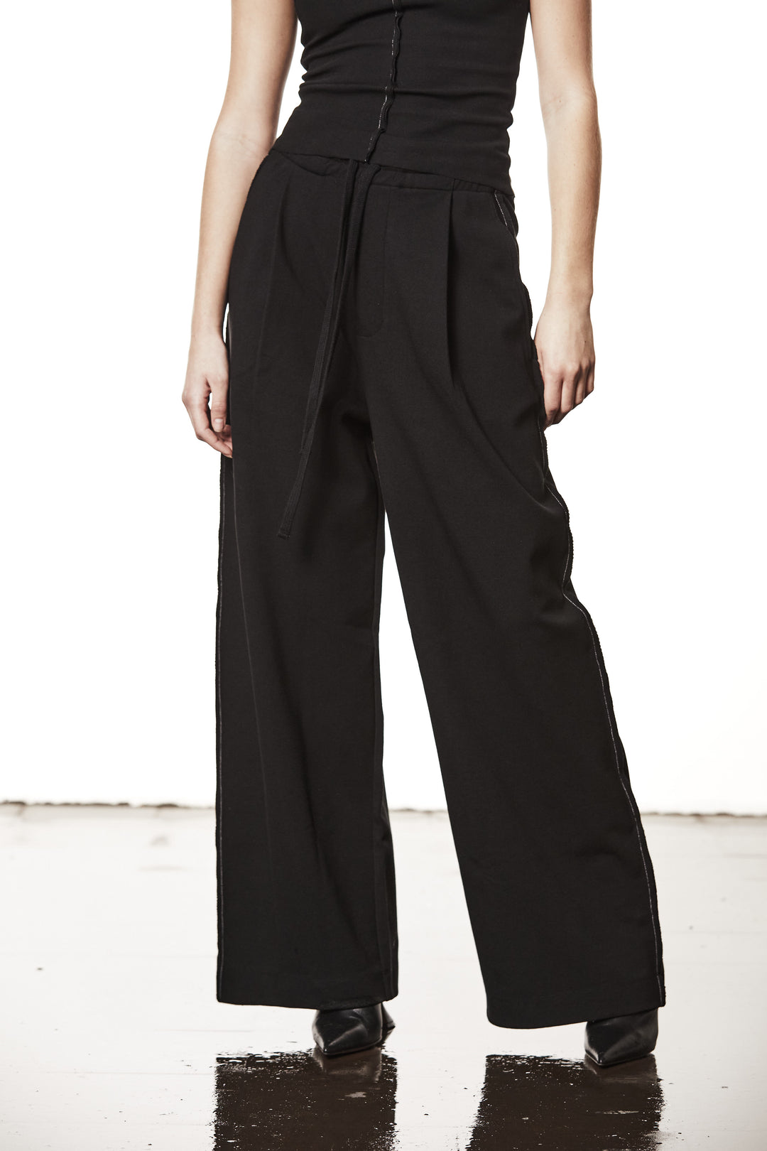 Thom Krom Wide Leg - Black
