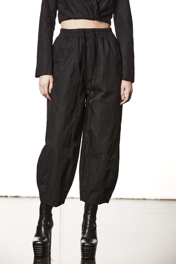 Thom Krom Parachute Pant - Black