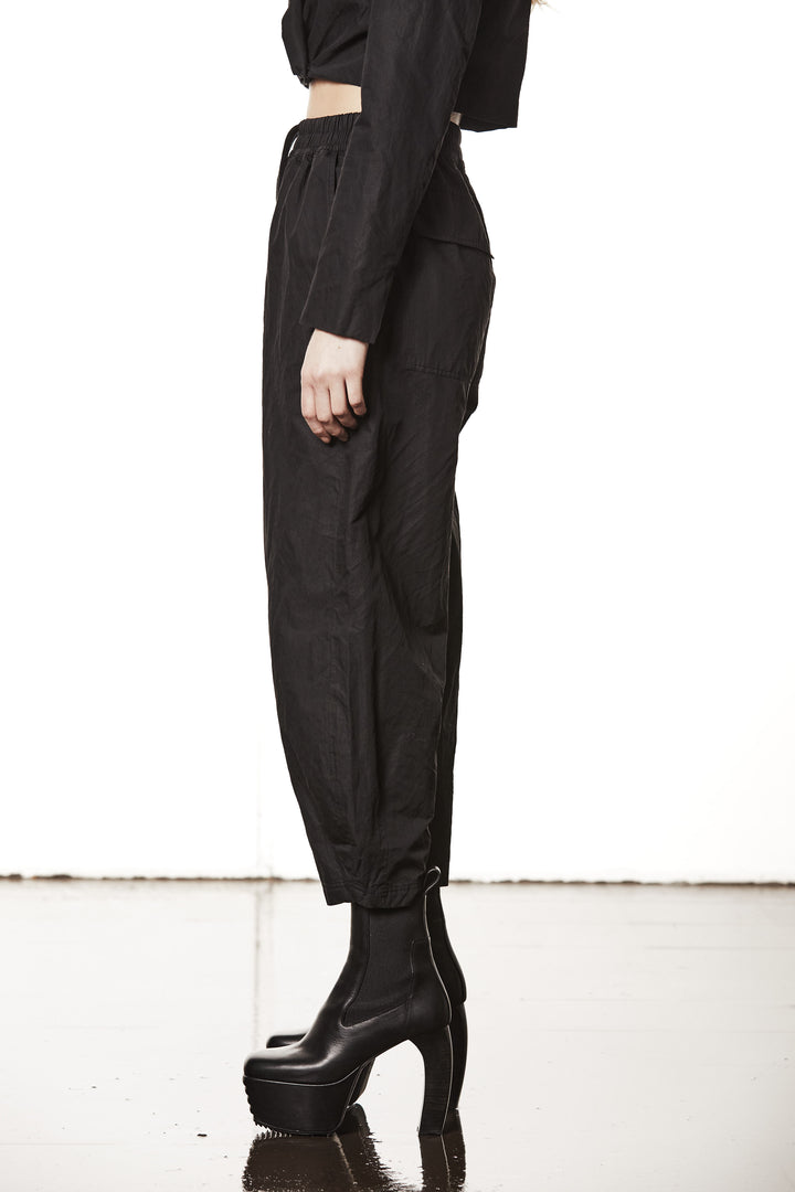 Thom Krom Parachute Pant - Black