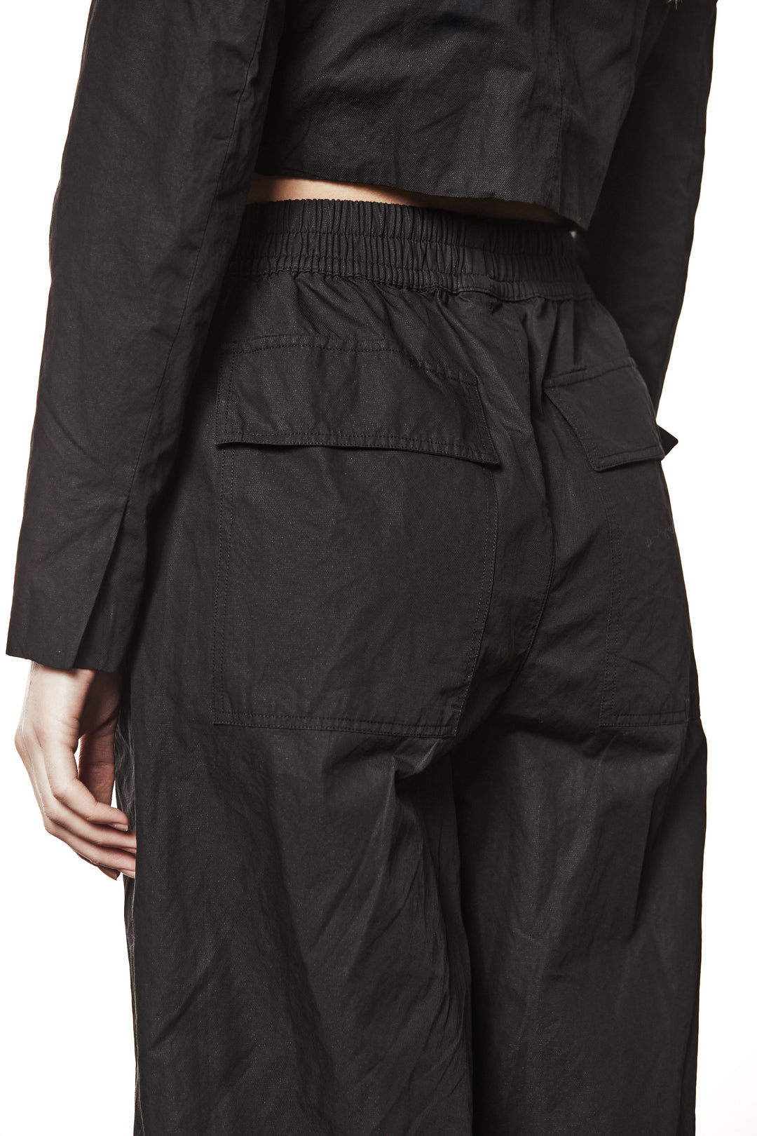 Thom Krom Parachute Pant - Black