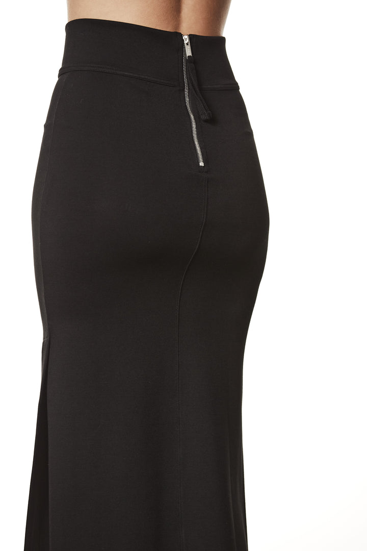 Thom Krom Split Skirt - Black