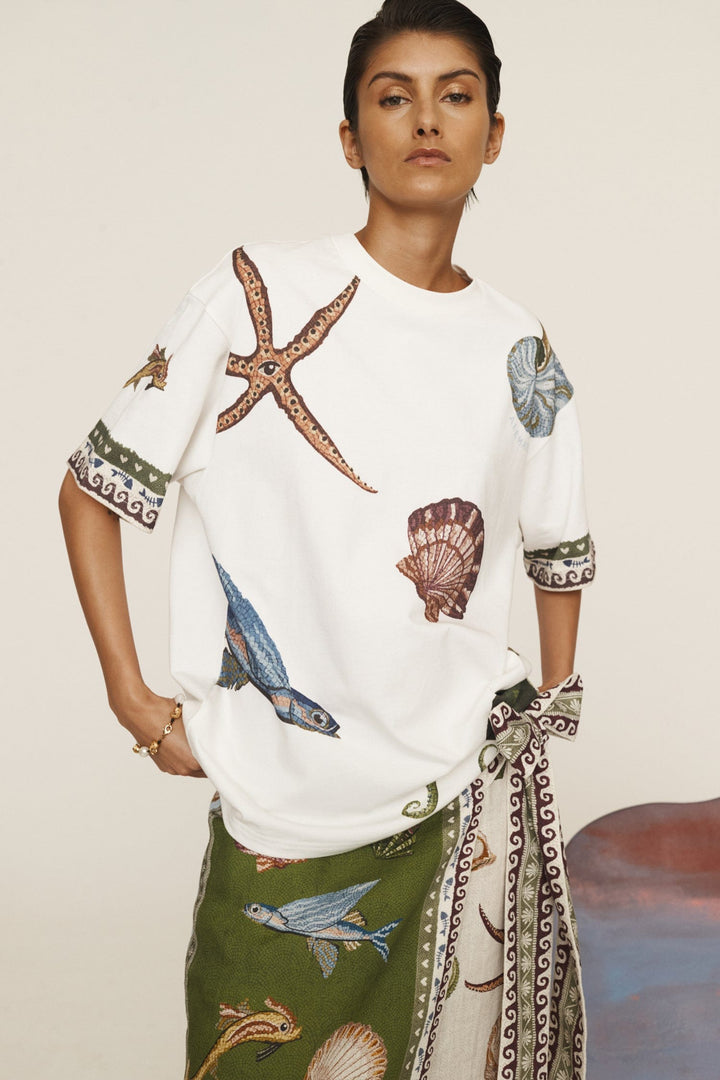 Alemais Bathhouse Tee - Print