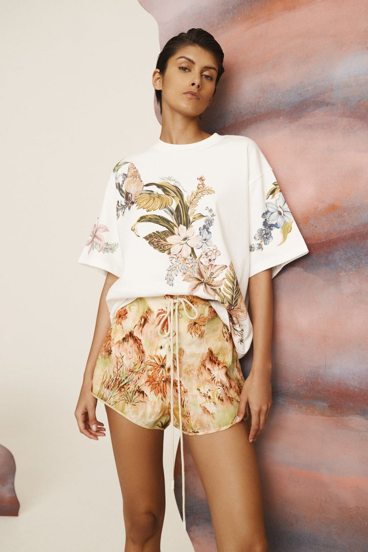 Alemais Oleander Tee - Print