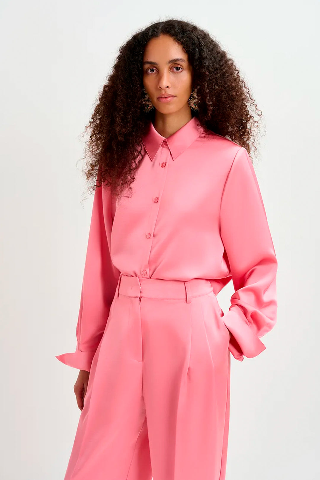 Essentiel Antwerp Genieve Shirt - Raspberry