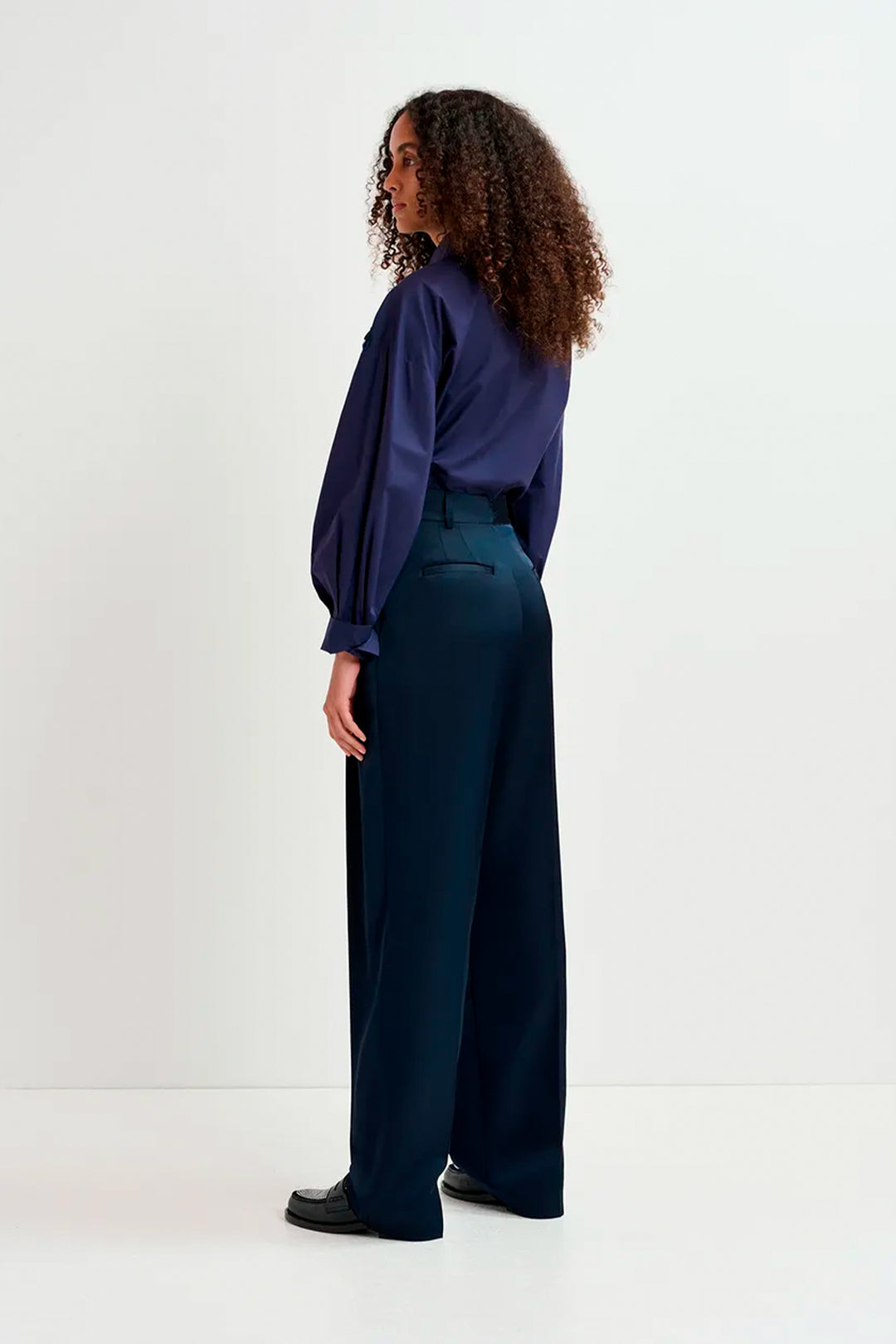 Essentiel Antwerp Gladiolus Pant - Navy Blue