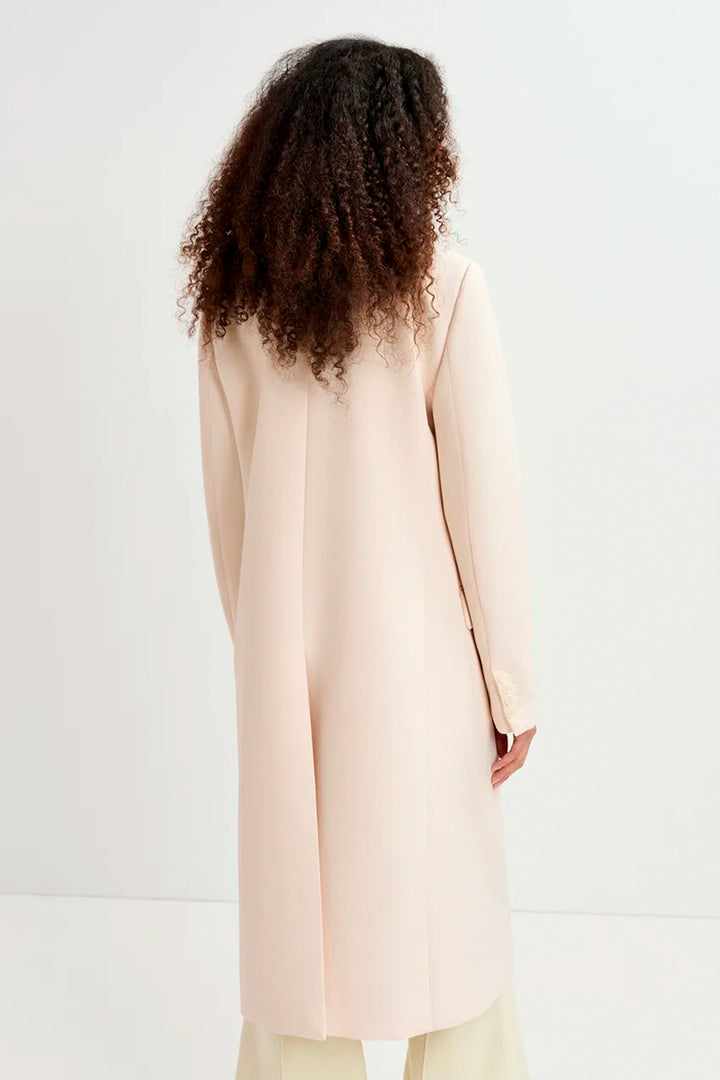 Essentiel Antwerp Gnarly Coat - Off White