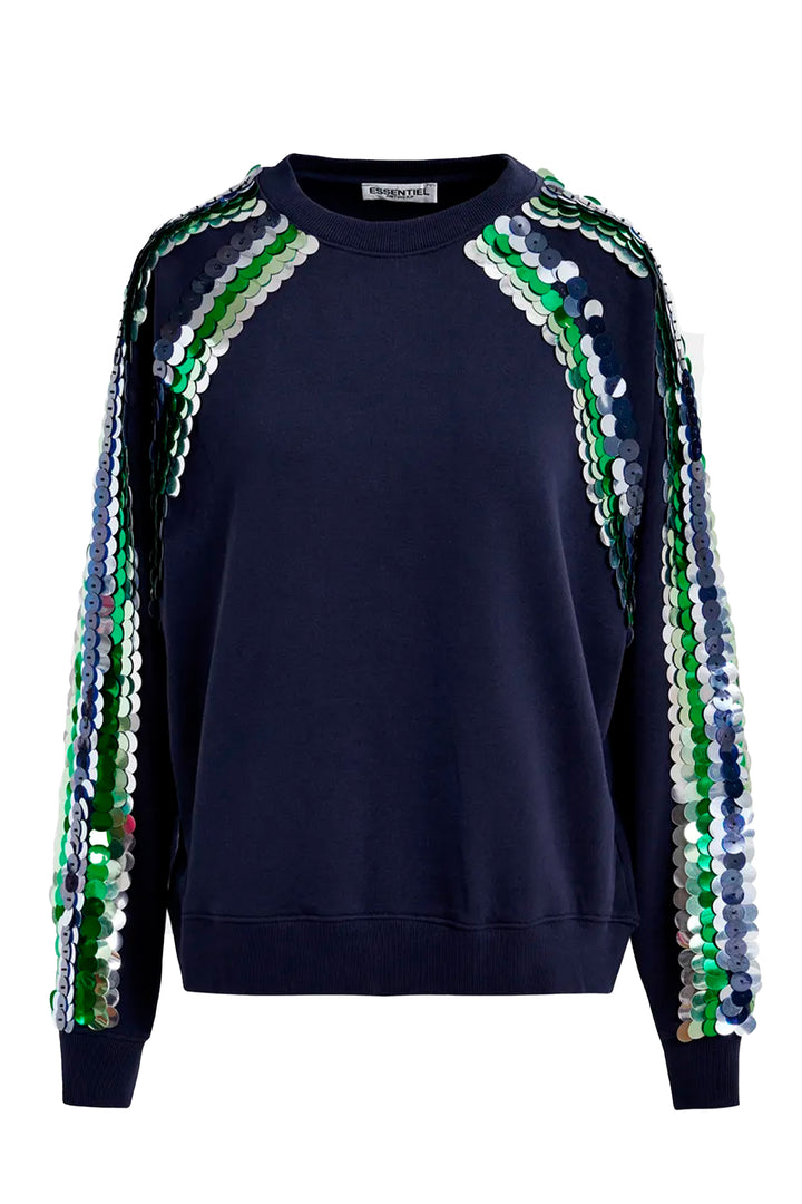 Essentiel Antwerp Hablurry Jumper - Sapphire