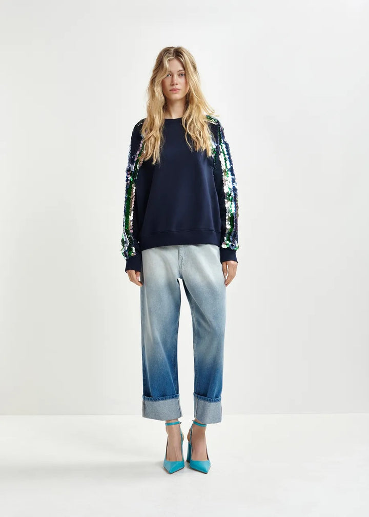 Essentiel Antwerp Hablurry Jumper - Sapphire