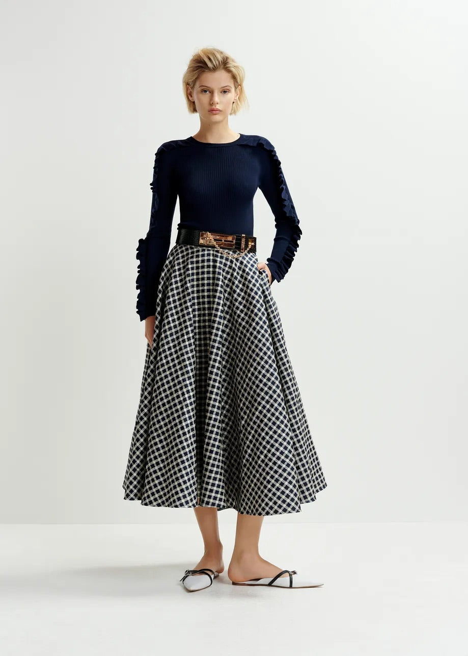 Essentiel Antwerp Hilly Knit - Sapphire