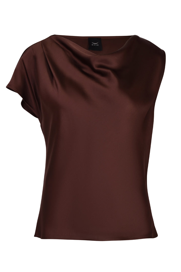 Husk Emilie top - Chestnut