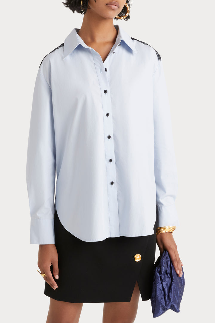 Husk Antonia shirt - Blue