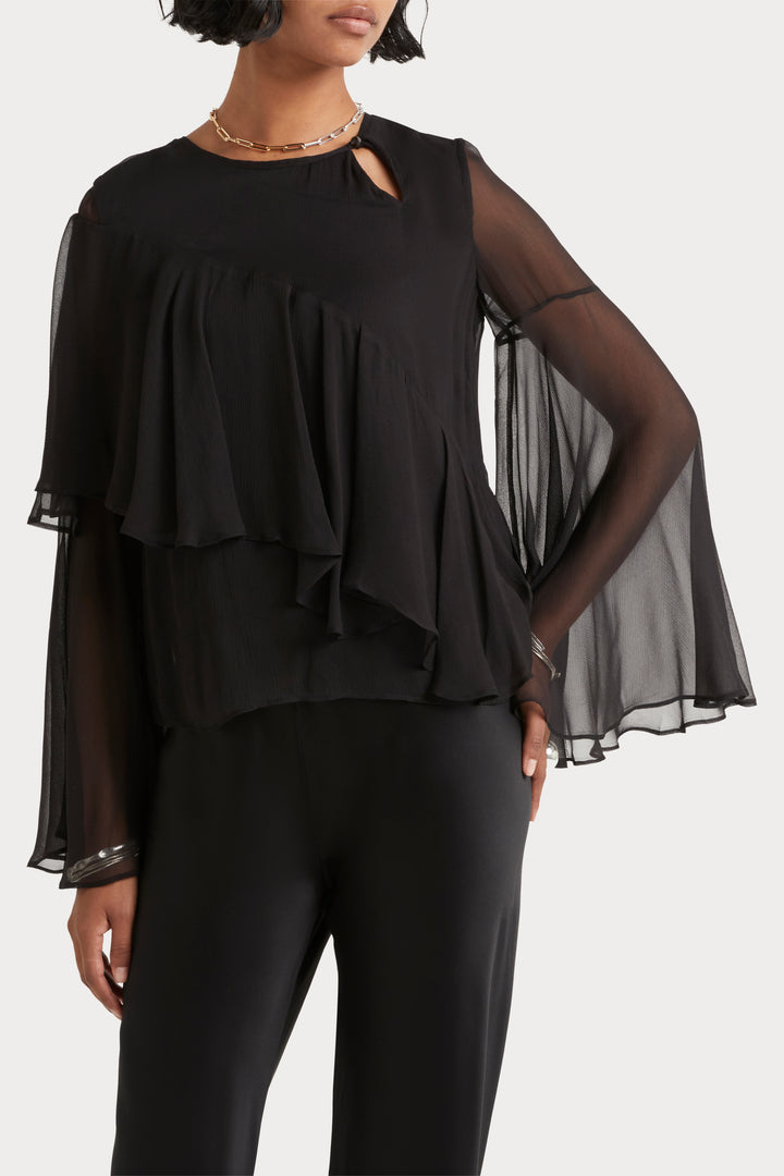 Husk Rita blouse - Black