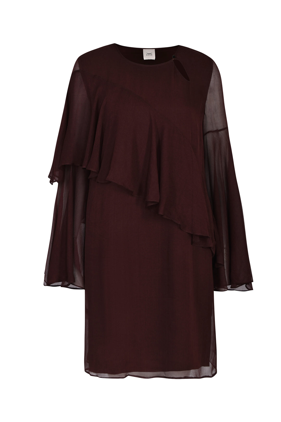 Husk Rita dress - Chestnut