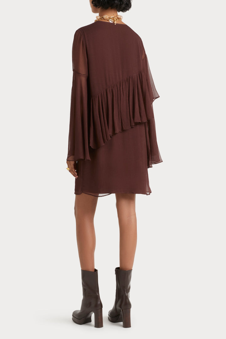 Husk Rita dress - Chestnut